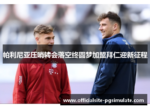 帕利尼亚压哨转会落空终圆梦加盟拜仁迎新征程